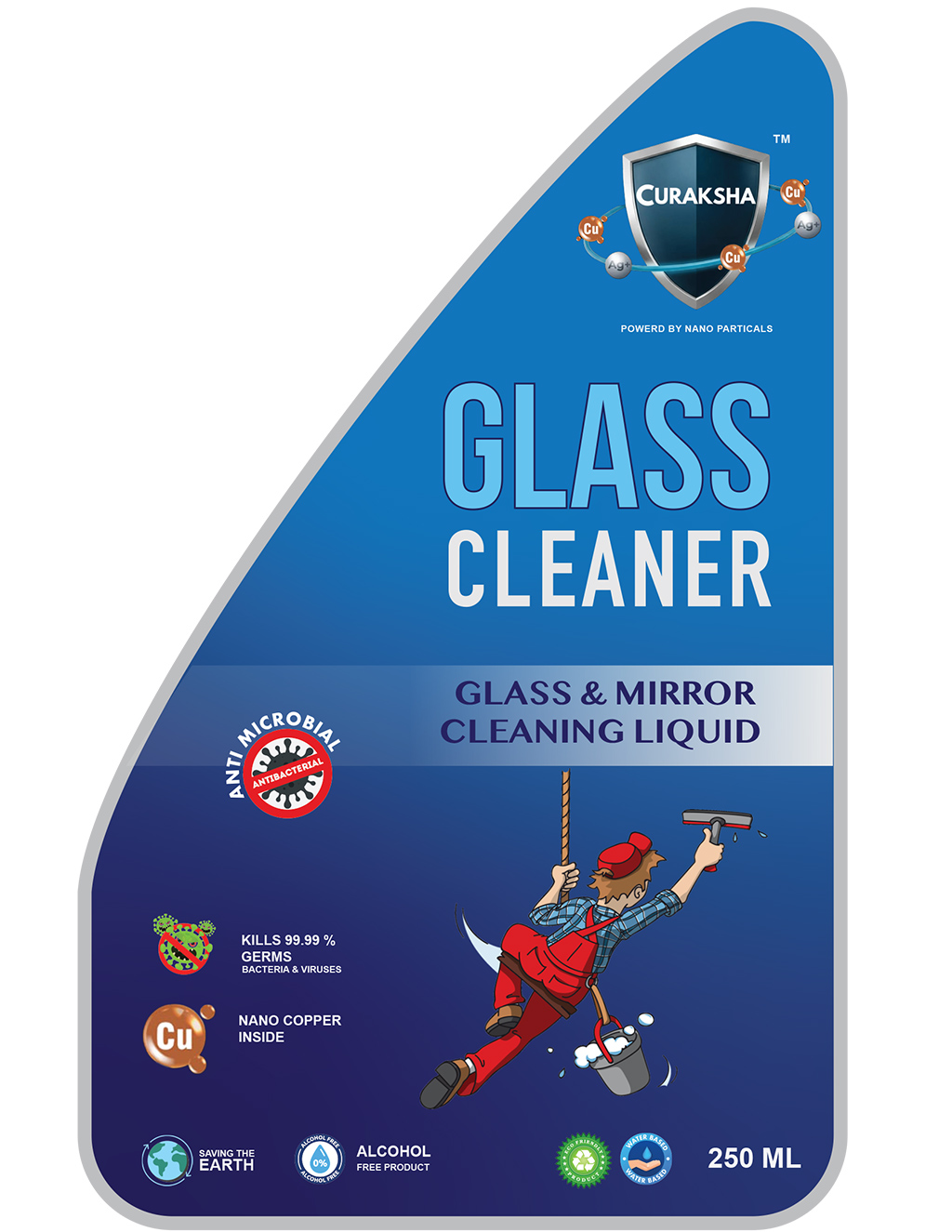 CuRaksha Glass Cleaner
