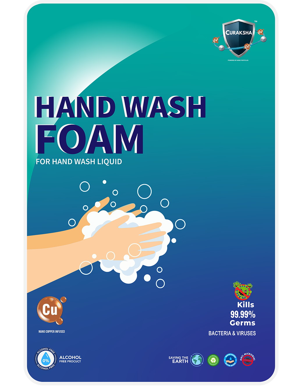CuRaksha Hand Wash Foam