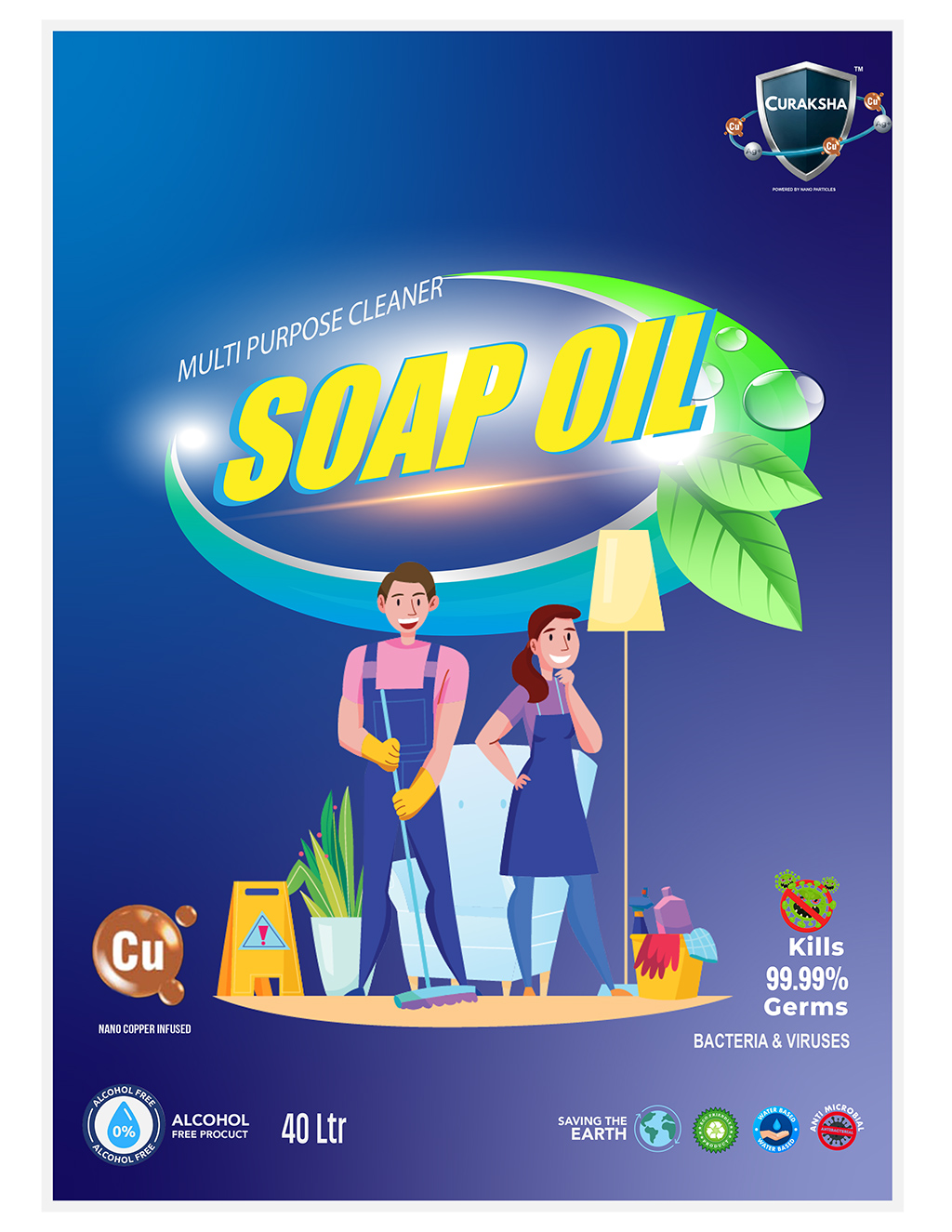 CuRaksha Soap Oil - 1:50