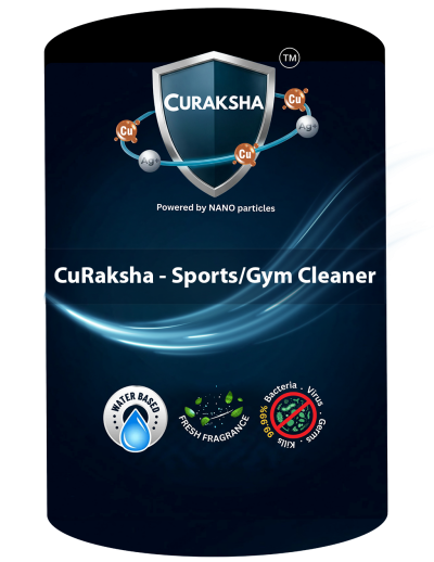 CuRaksha Sports/Gym Cleaner – Rose - Image 3
