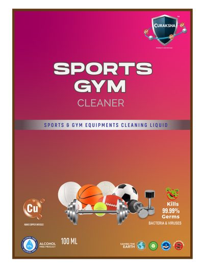 CuRaksha Sports/Gym Cleaner – Rose